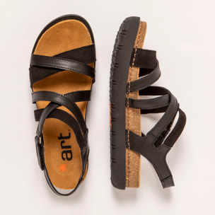 Sandalias 1714 MULTI TOTAL BLACK /RHODES color Total black