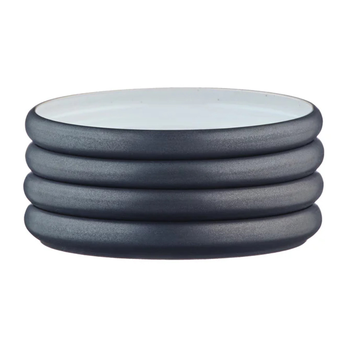Assiette GOURMET Ø15,5cm - 4 pièces - Onyx
