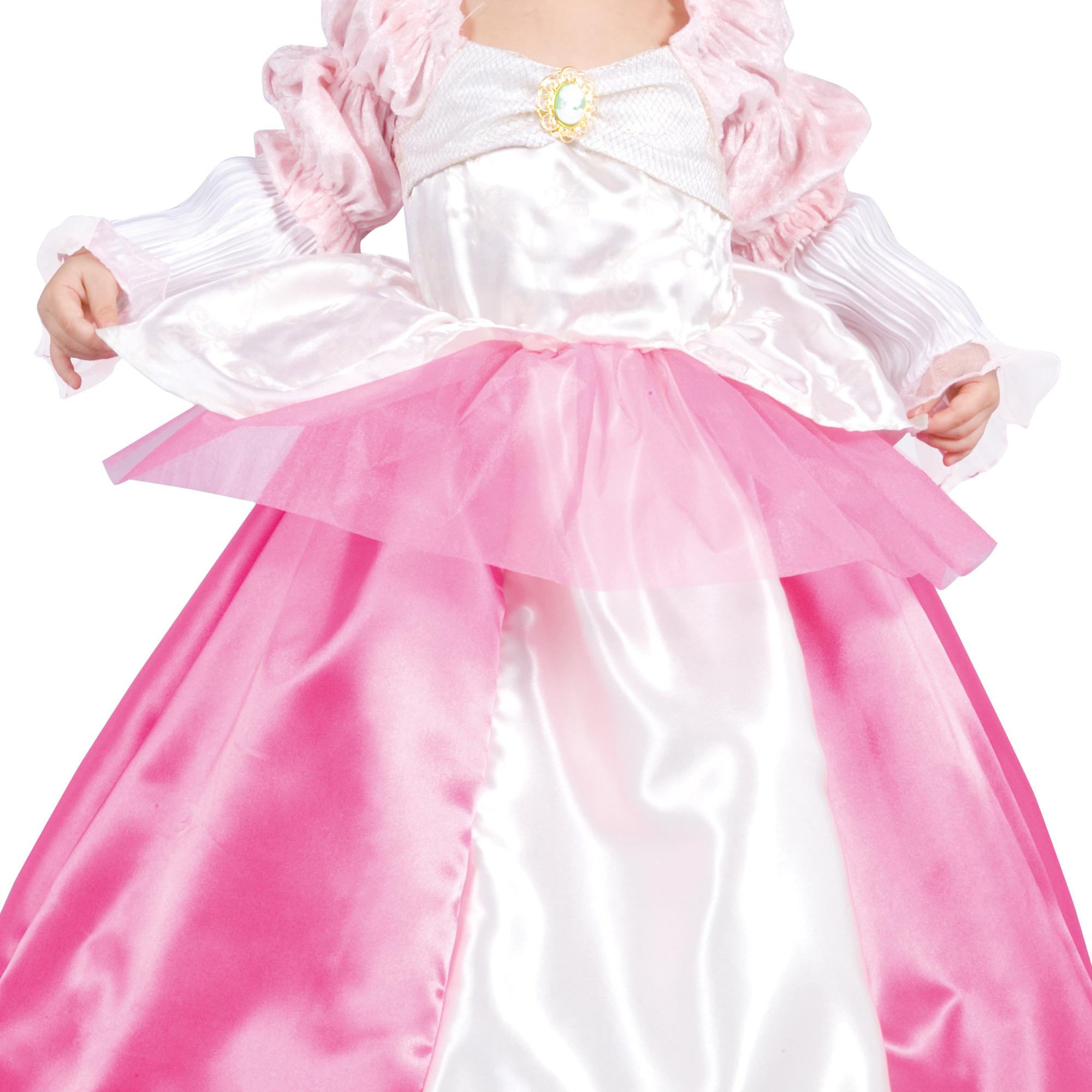 Principessina Bella Addormentata Costume Carnevale Rosa Bambina