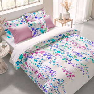 Housse de couette HAKU BLUE 100% coton 79 cm/2