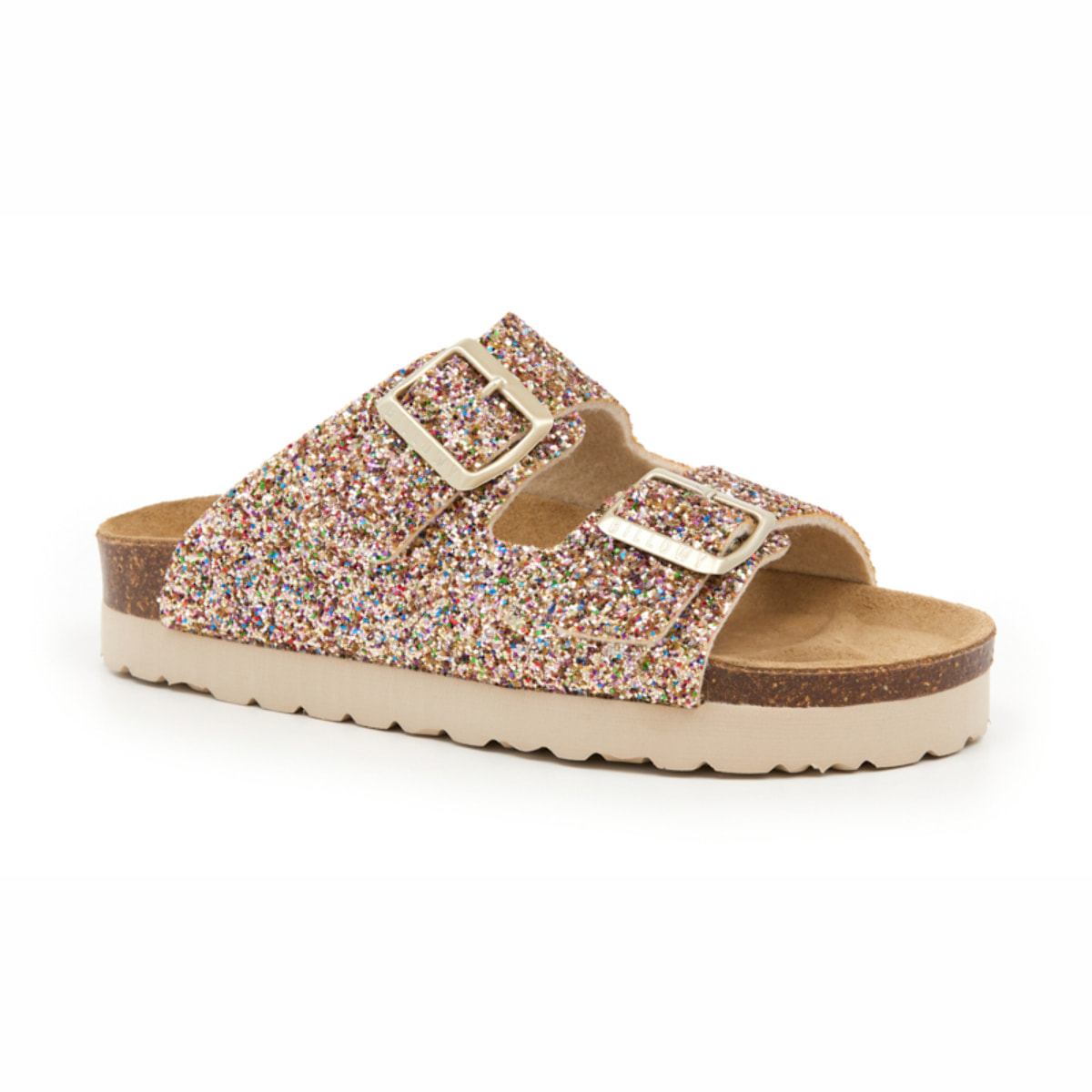 Sandalo con zeppa BILLOWY DORATO