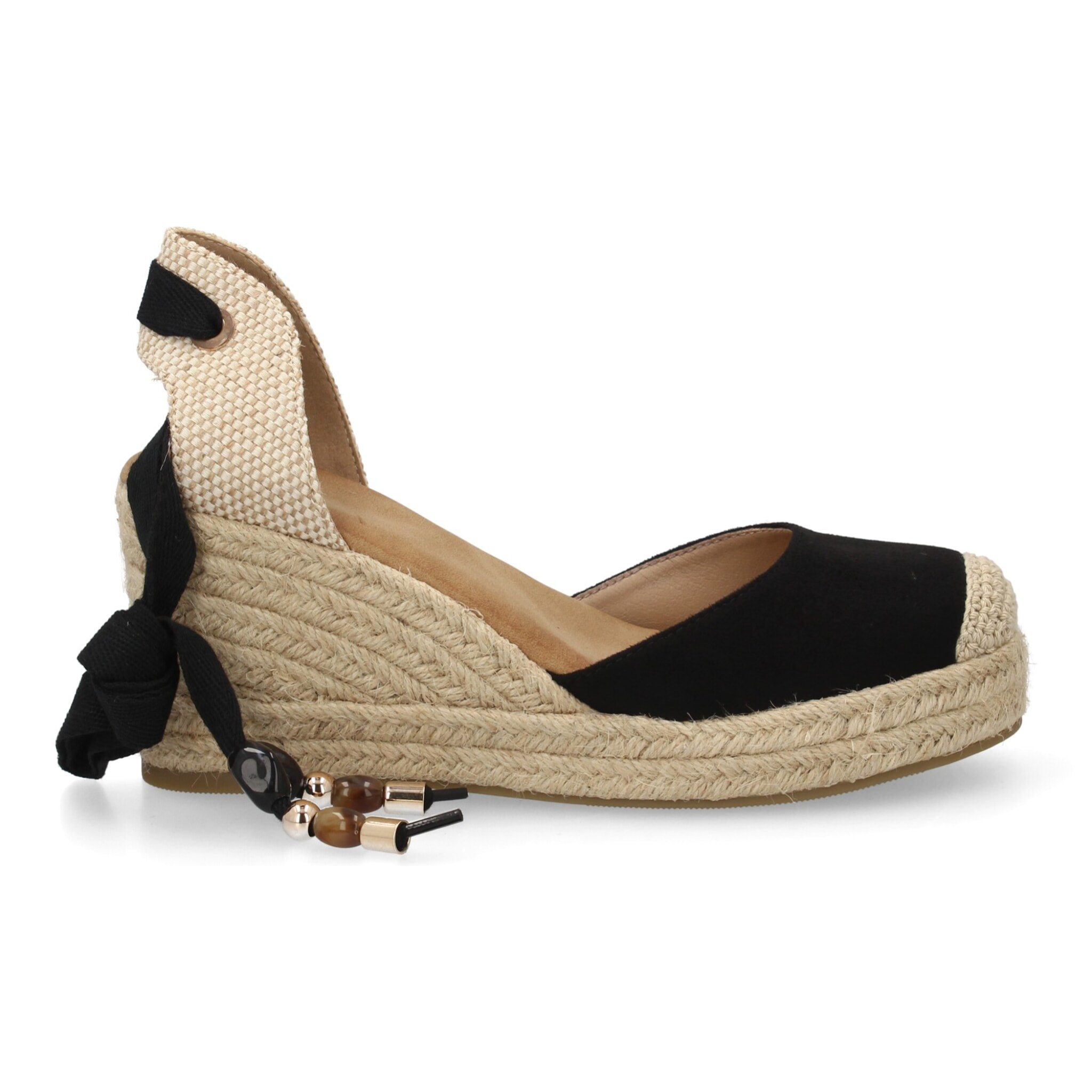 Sandalia valenciana cuña yute para mujer
