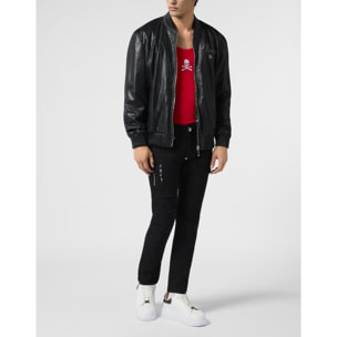 PHILIPP PLEIN Rockstar Fit Jeans Embroidery Monogram