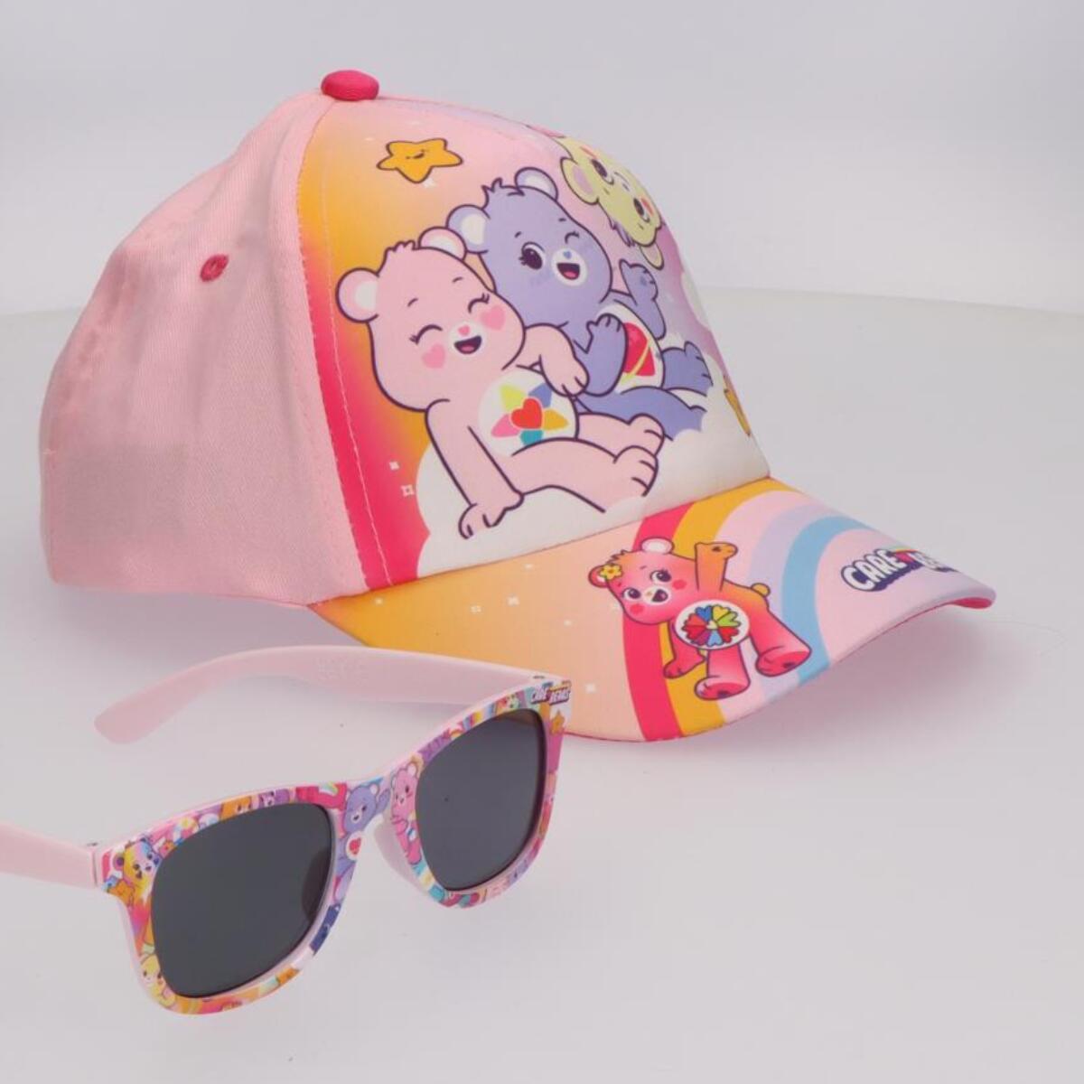 Set Gorra y Gafas de Sol de "Care Bears" - Color Rosa