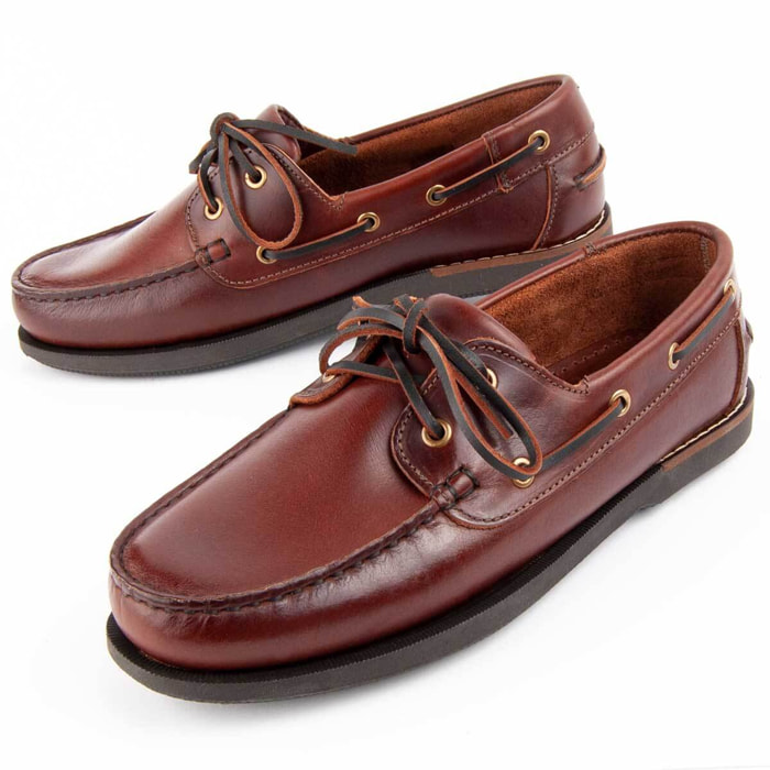 Náutico De Piel - Marron