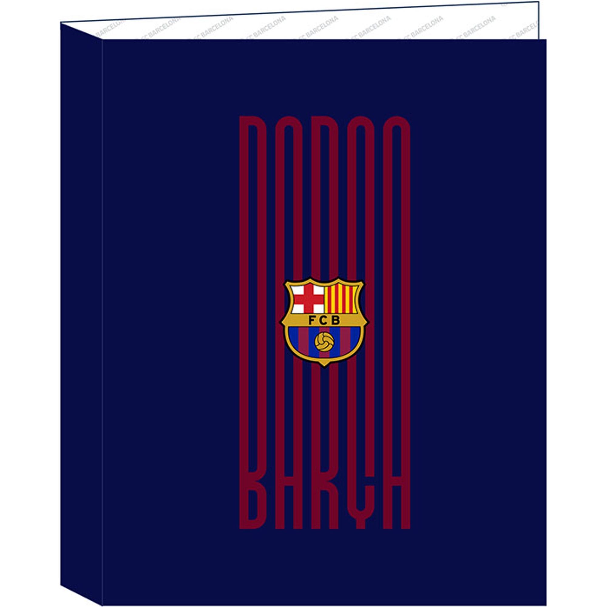 Carpeta folio 4 ani.mixtas f.c.barcelona
