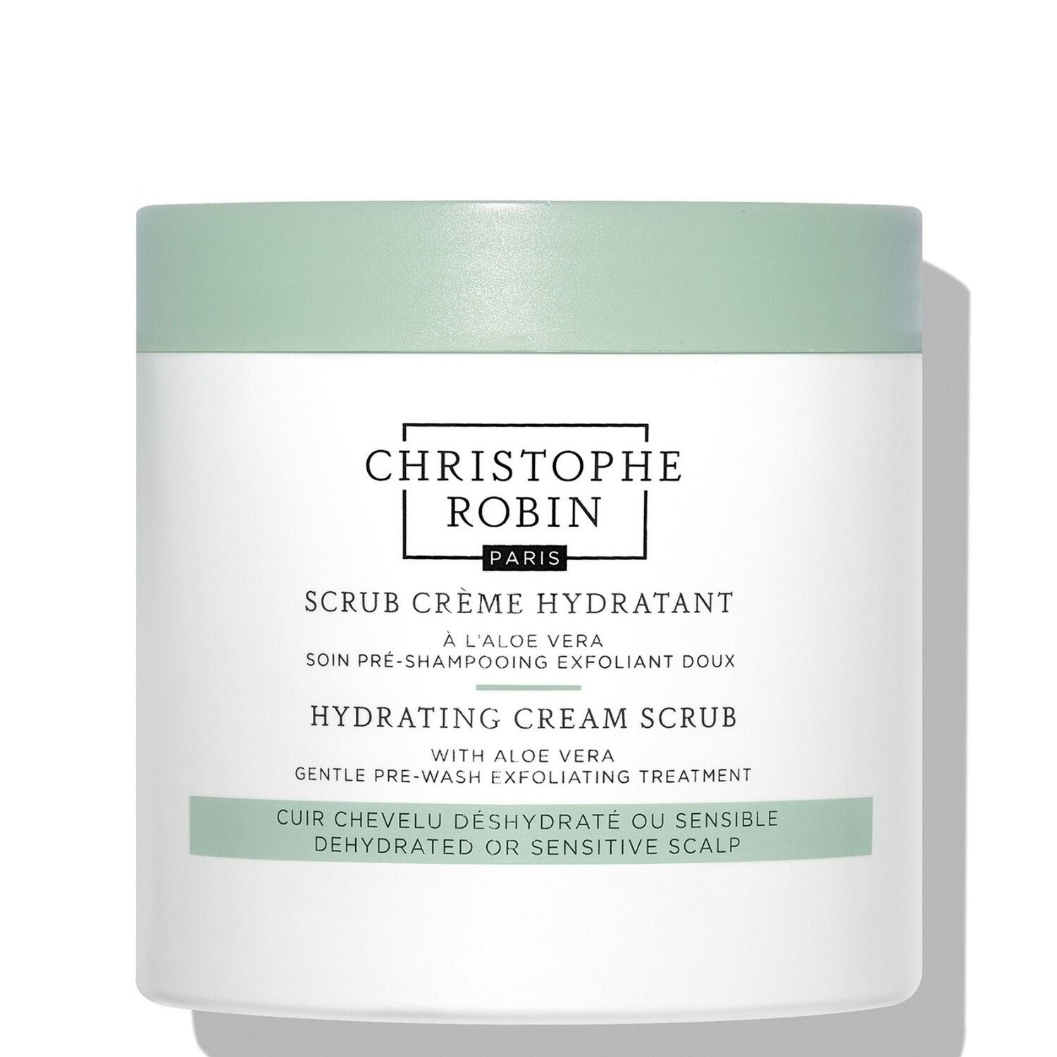 Scrub Crème Hydratant  - Pré-Shampooing Exfoliant Doux à l'Aloé Vera 250 ml