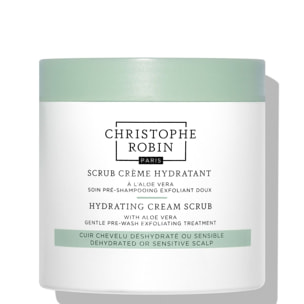 Scrub Crème Hydratant  - Pré-Shampooing Exfoliant Doux à l'Aloé Vera 250 ml