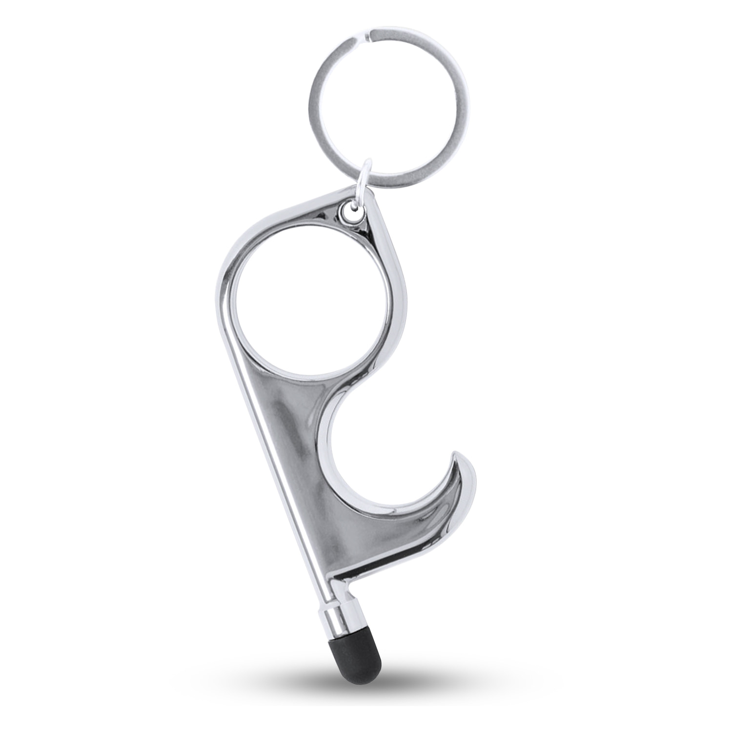 Portachiavi igienico Cimak anti-contatto con penna e puntatore integrati