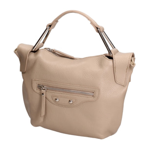 Borsa a mano da donna - Modello False - Vera pelle - 29.0 x 20.0 x 9.0 cm