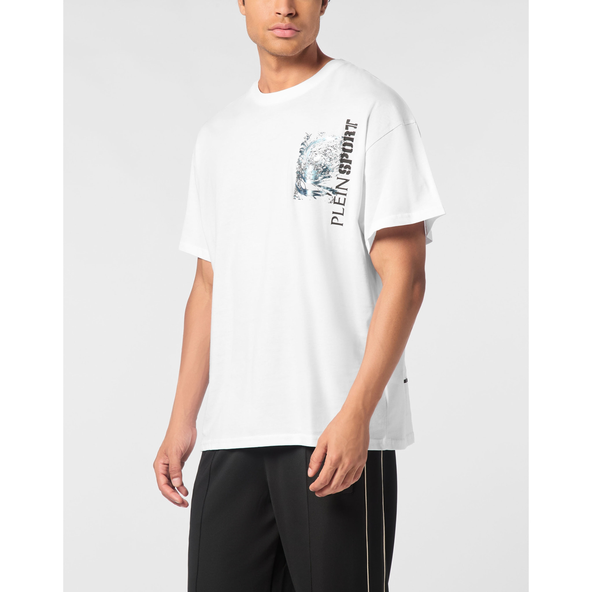 PLEIN SPORT T-Shirt Round Neck Ss TIGER