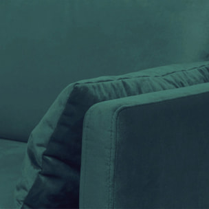 Canapé Velours Droit Splendido - 3 Places