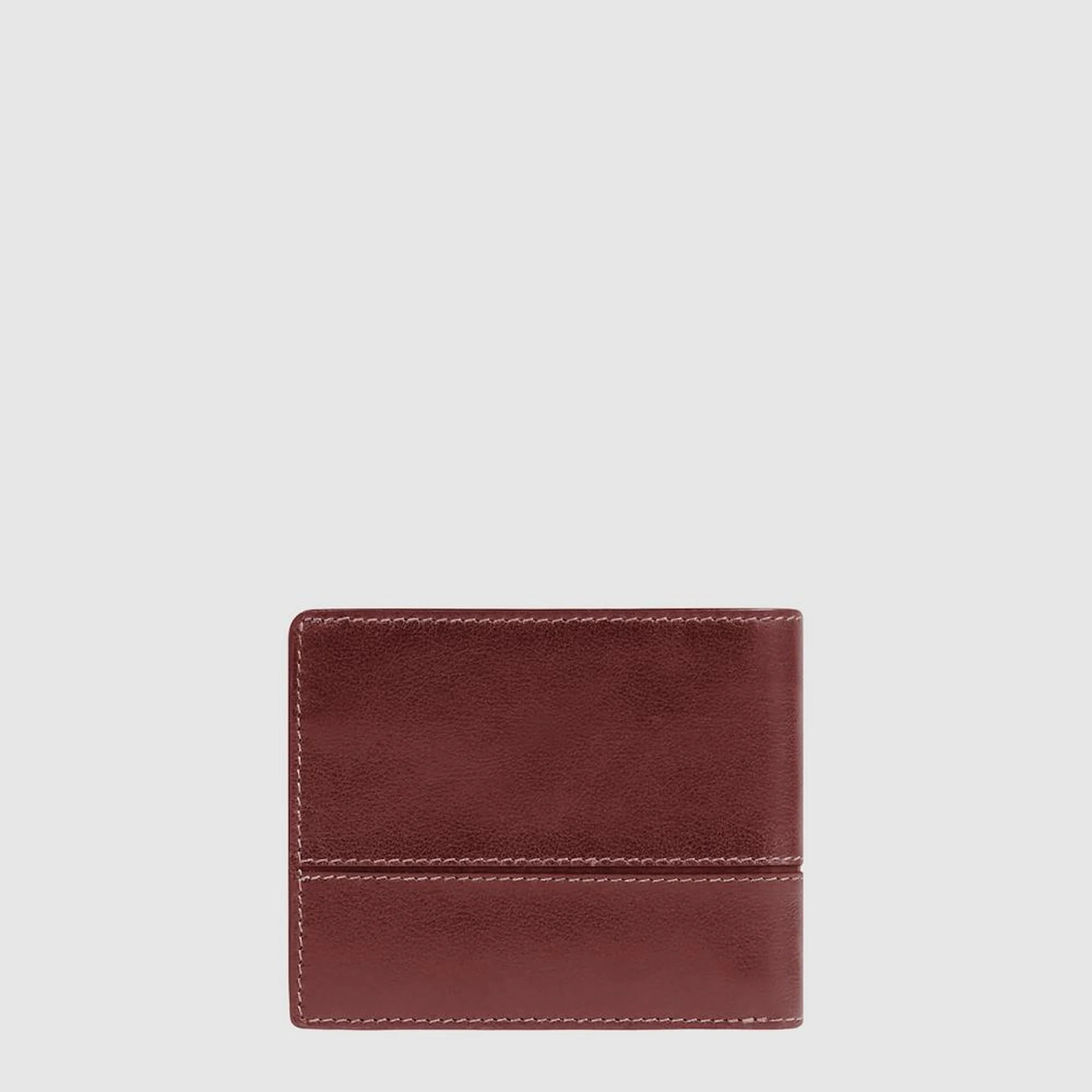 Piquadro Portafogli con portamonete, porta carte di credito, volantino staccabile e protezione RFID