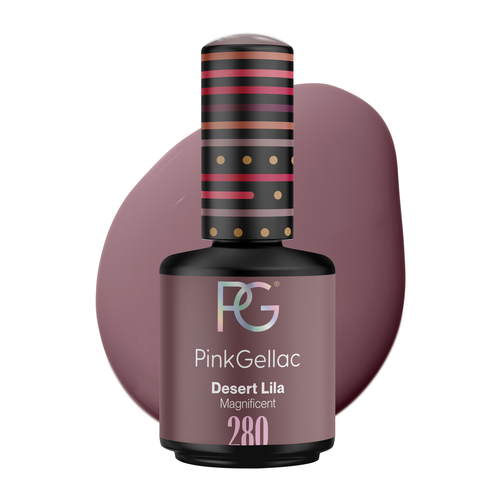Vernis semi-permanent - 280 Desert Lila - 15 ml