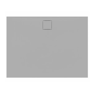 Vision Receveur de douche 120x90cm + Siphon Eslim90. Marbre coulé, gris (SATSVVI12090S-S)