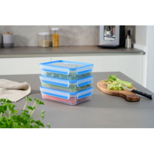 Boîte hermétique TEFAL 3 boites MASTERSEAL 1.2L