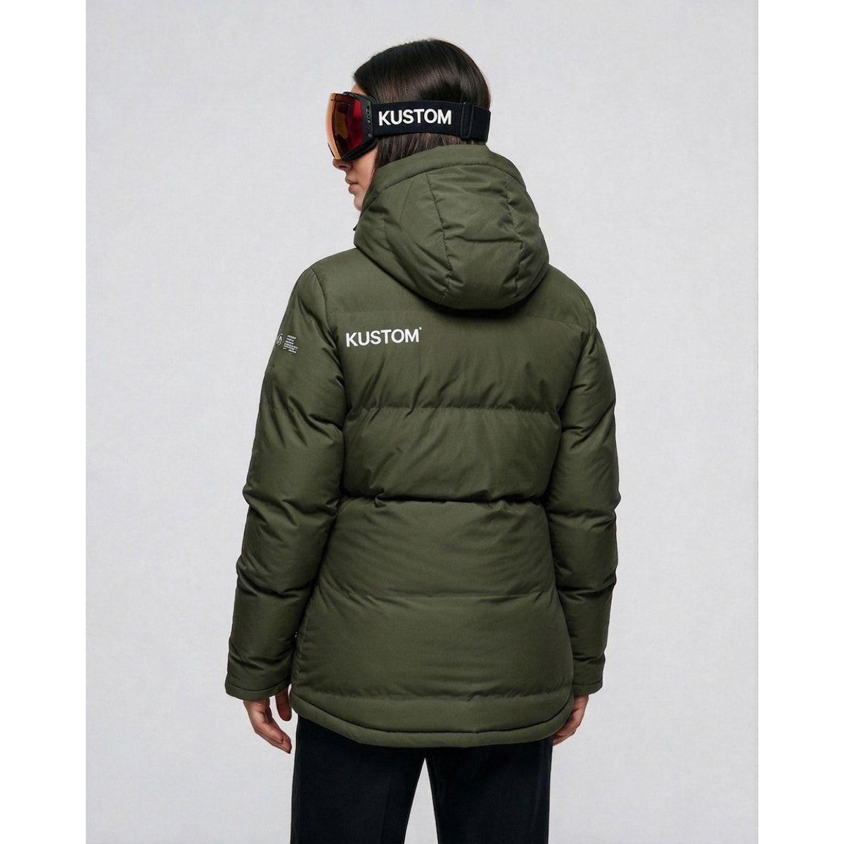 Chaqueta aislante para mujer KUSTOM SOLARA Insulated - Caqui