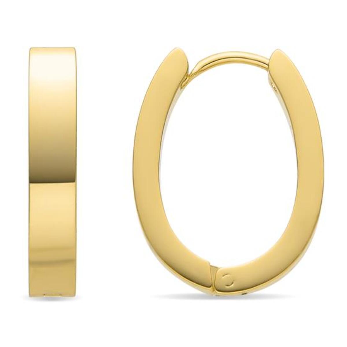 Pendientes Lux by Lux acabados oro amarillo 18k