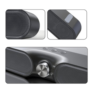 YSW05/GS-B15 soundbar, Bluetooth 5.0. Batteria incorporata.