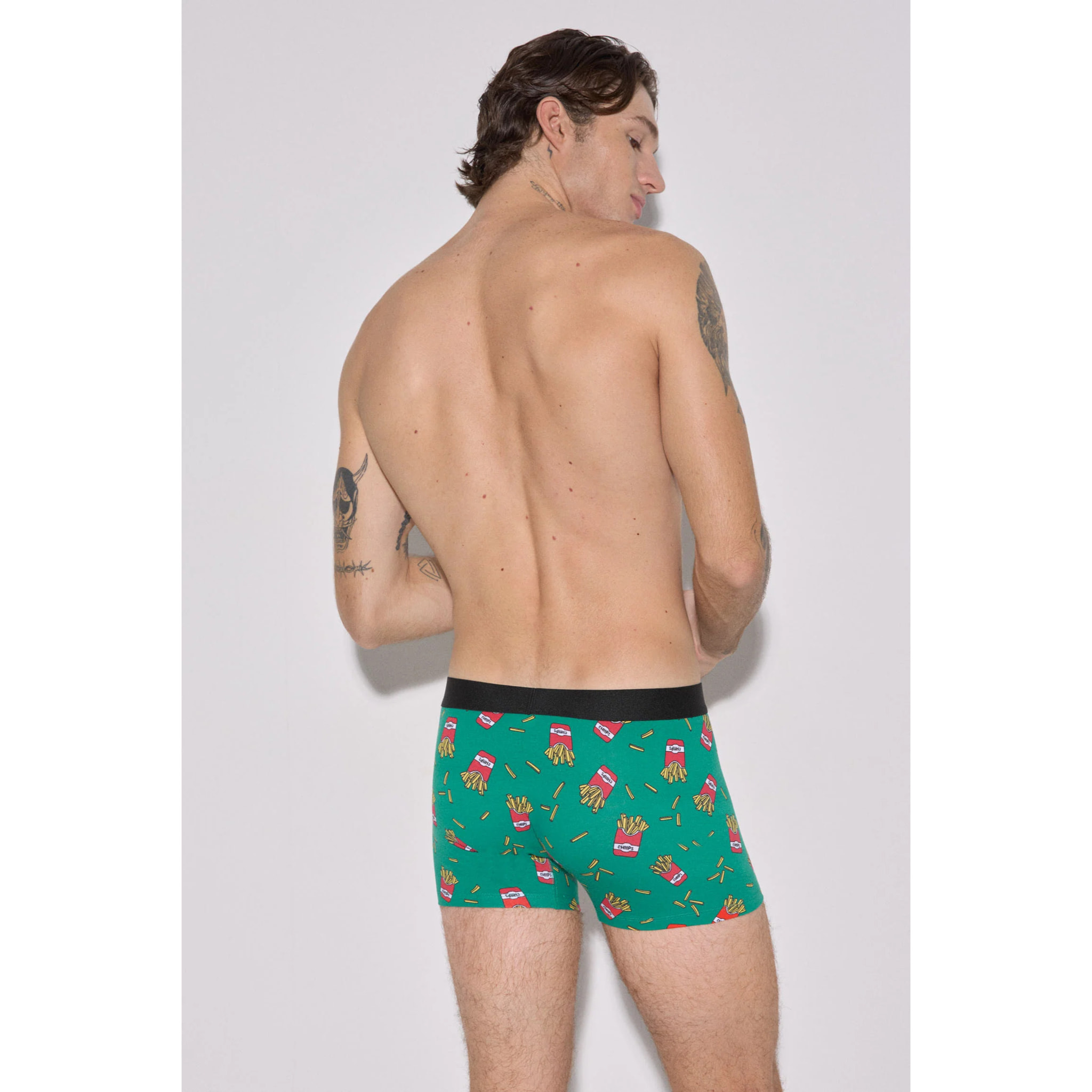 Confezione da 2 boxer Sockarrats con stampa alimentare