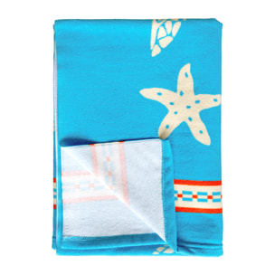 Serviette de plage microfibre - Karla - 90x170cm - 220g/m²