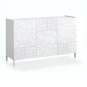 Tomasucci Buffet EDDY GRAPHIC Blanc