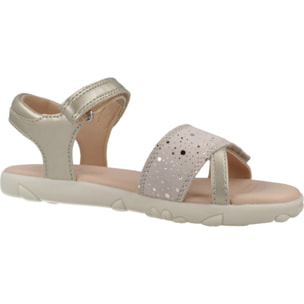 Sandalias Niña de la marca GEOX  modelo J SANDAL HAITI ORO