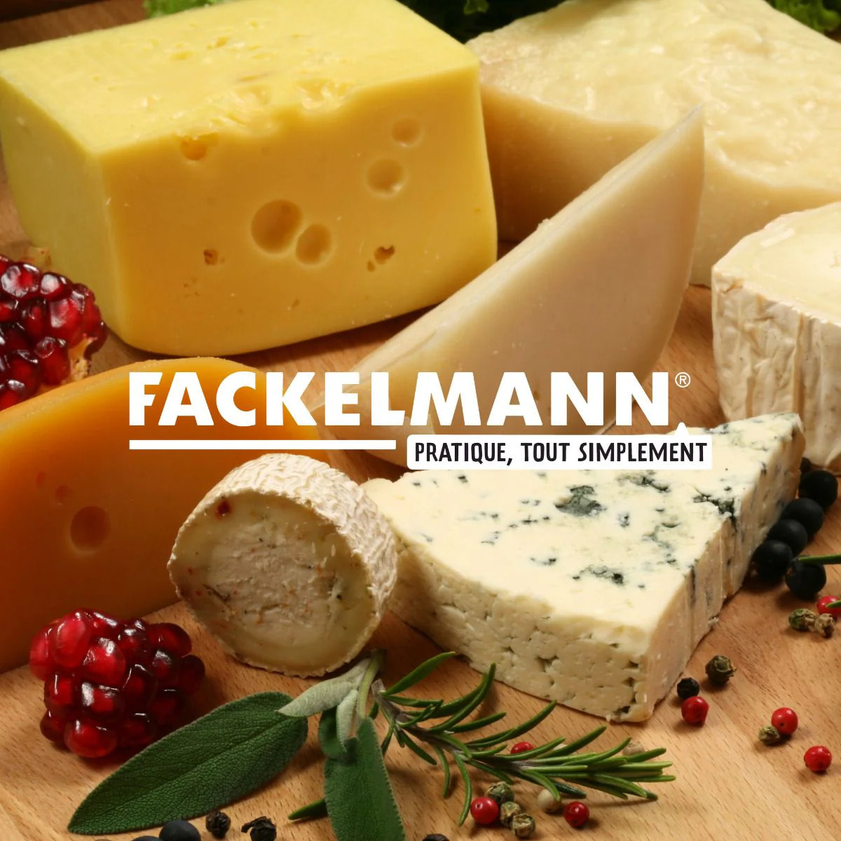 Cloche à fromage en verre Fackelmann Nature