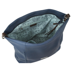 Bolso Hobo-Hombro Lois Indiana Azul