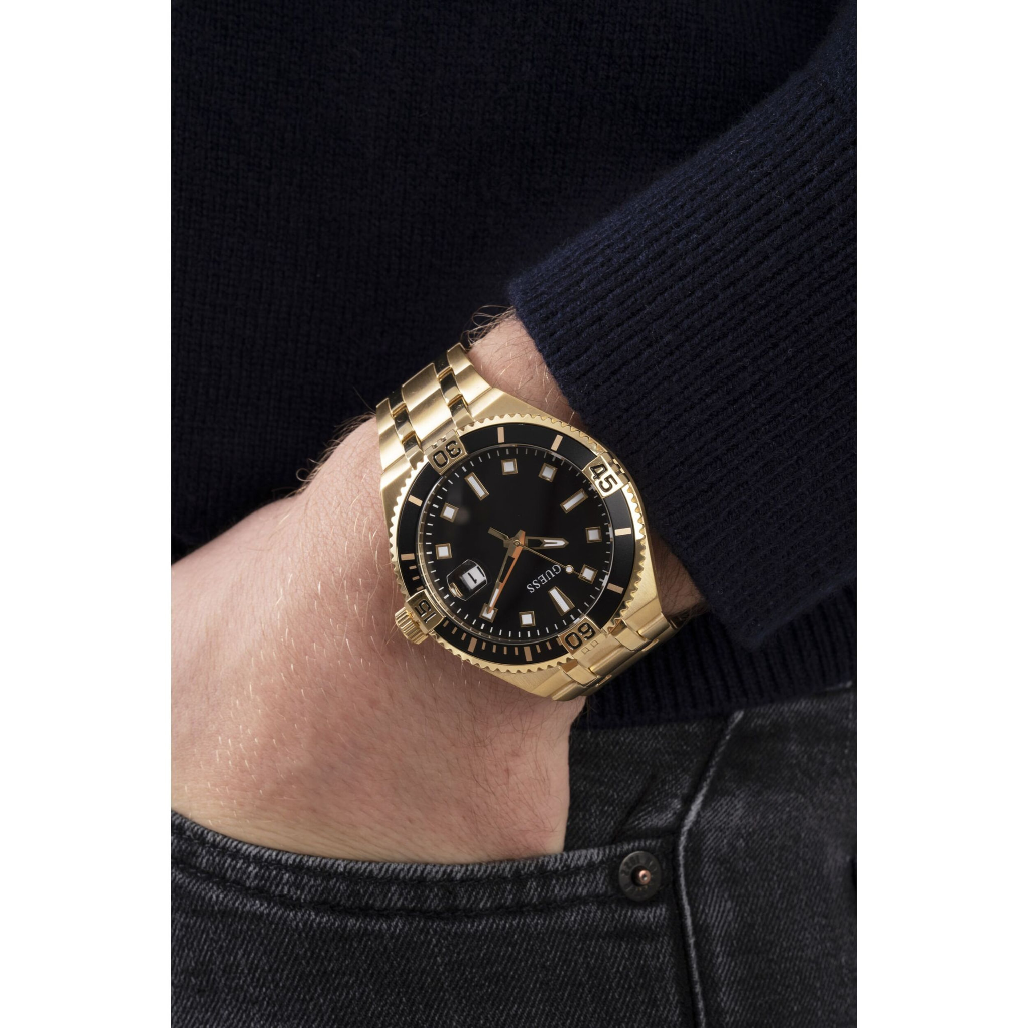 Guess Reloj Analógico De Cuarzo. Premier