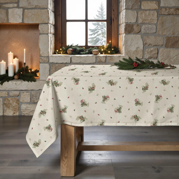 Nappe anti-taches Winter holly 1225