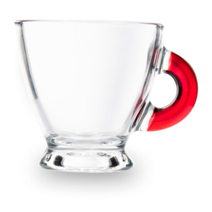 Set 6 Tazzine Caffè Excelsa – Limpido, Vetro Trasparente