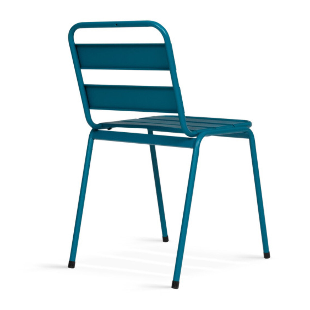 Chaises de jardin acier - Mix color - gris, noir, bleu