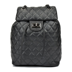 Anna Luchini Mochila para Mujer SS22-AL-2165-NERO