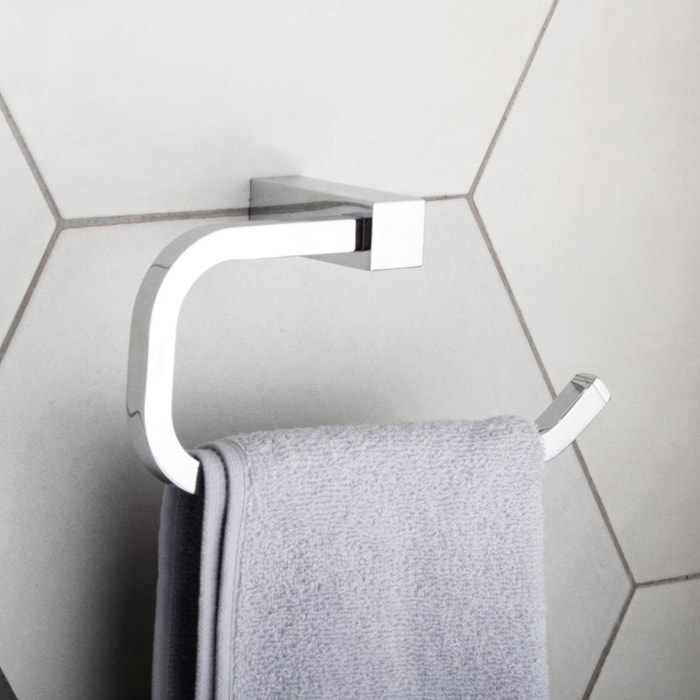 Multi porte-papier toilette, chrome (ELE26)