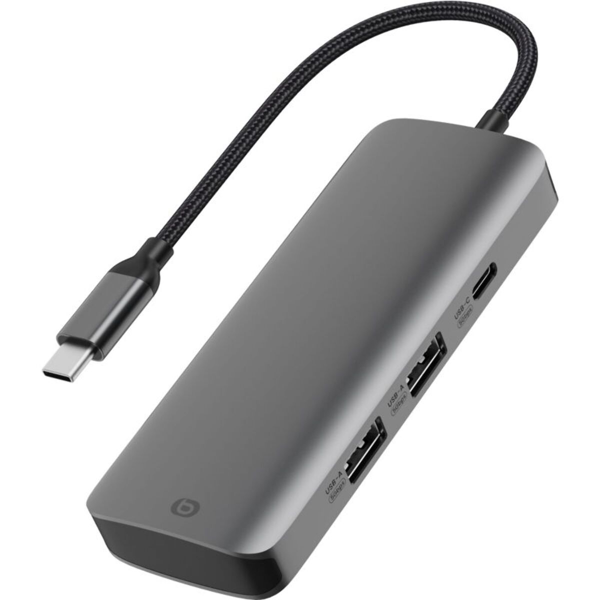 Hub USB C ESSENTIELB 5 en 1 2 USB-A + 3 USB-C