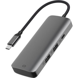 Hub USB C ESSENTIELB 5 en 1 2 USB-A + 3 USB-C