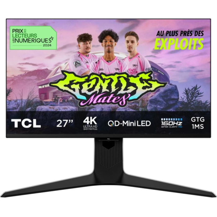 Ecran PC Gamer TCL 27R83U Plat 27'' MiniLED