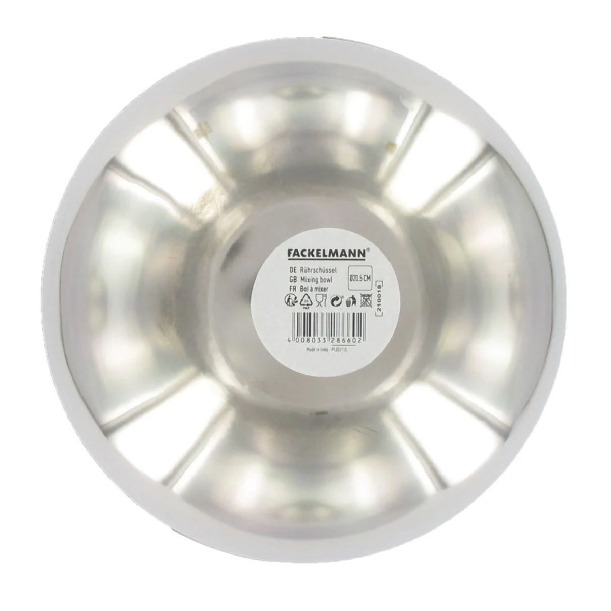 Bol à mixer en inox Fackelmann Basic