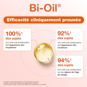 Huile Nourrissante - Huile de Soin Vergetures Cicatrices Peau Sèche et Teint Irrégulier 60ml