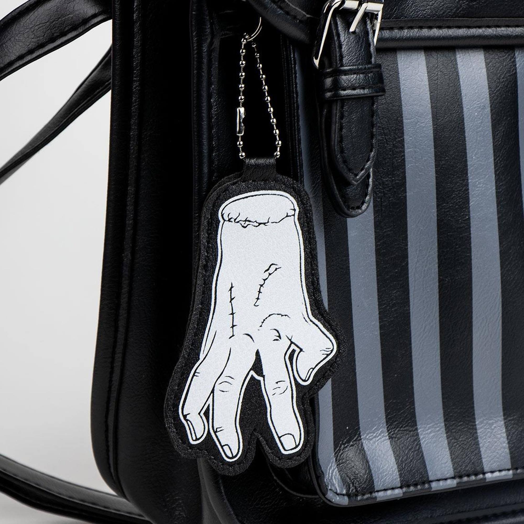 Mochila casual moda polipiel wednesday, unisex adulto, multicolor, regular