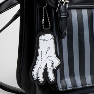 Mochila casual moda polipiel wednesday, unisex adulto, multicolor, regular