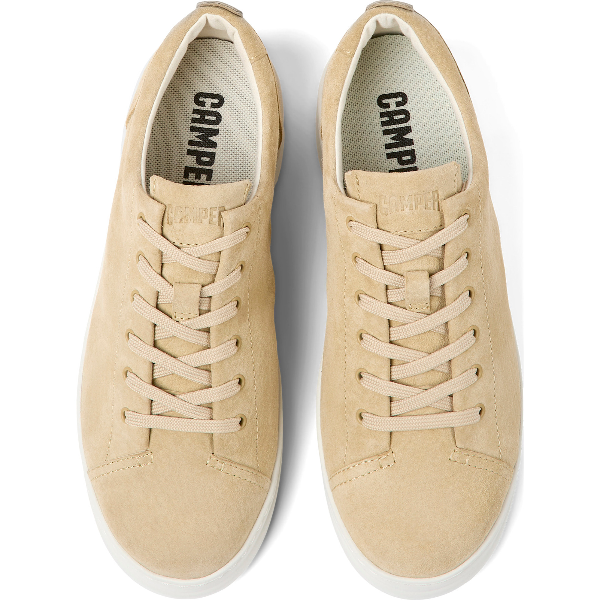 Sneakers - CAMPER Runner Up - Beige - Pelle