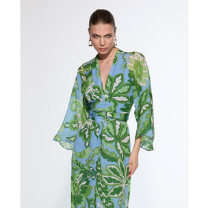 Vestito Lungo Stampato