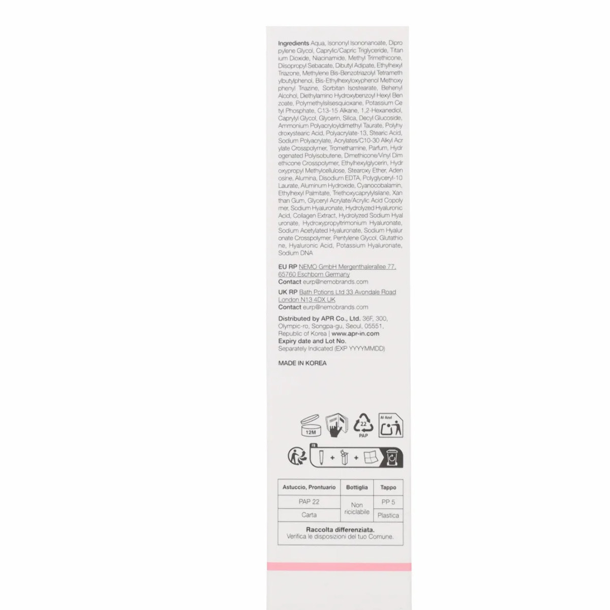 PDRN Pink Tone Up Sun cream medicube 50ml