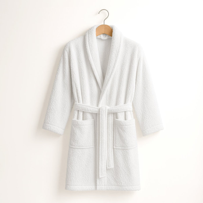 Albornoz - 100% algodón rizo peinado - 420 g/m2