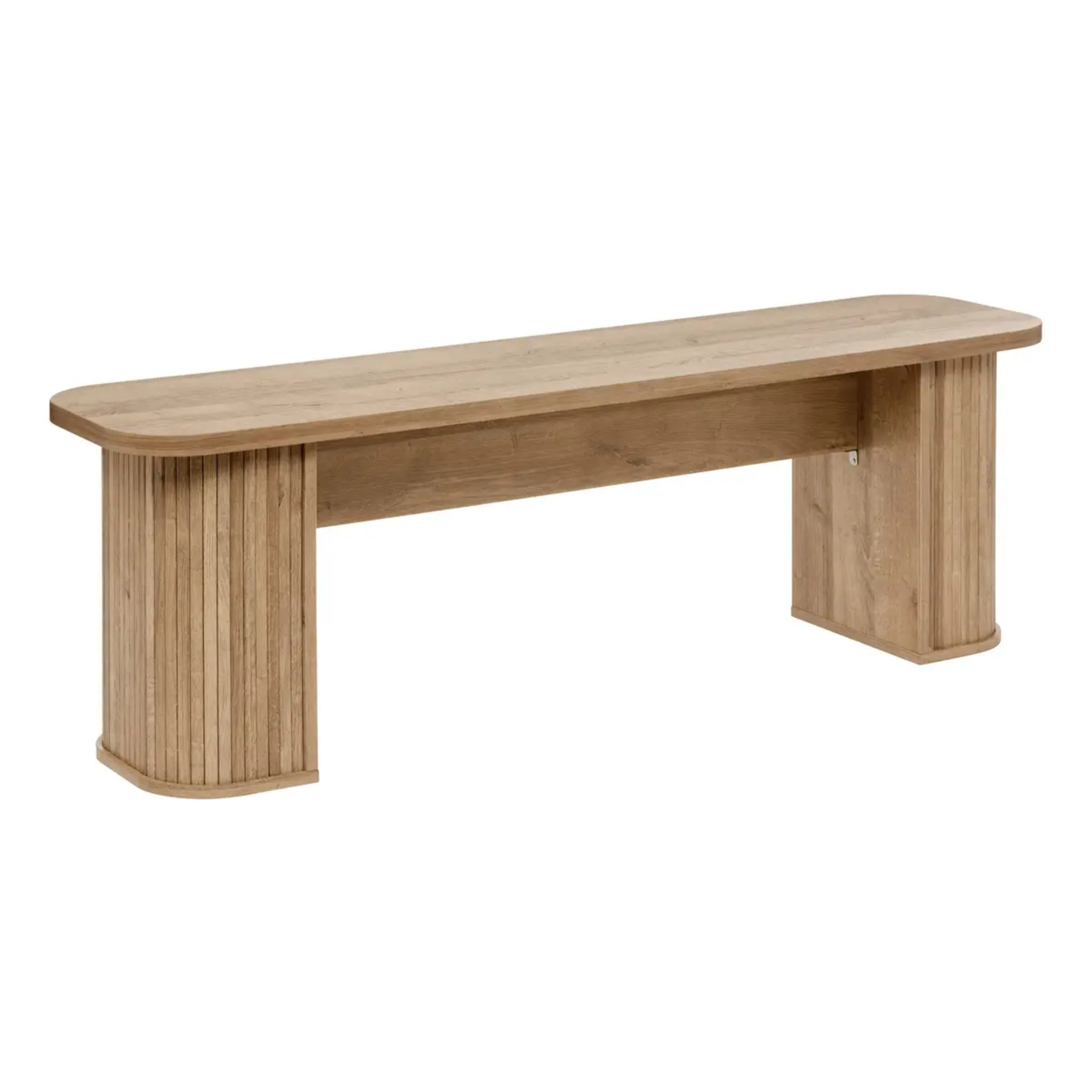 Banc Colva 140x35x45 cm Naturel