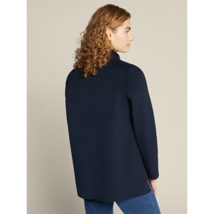 Elena Mirò - Caban in tessuto double - Blu