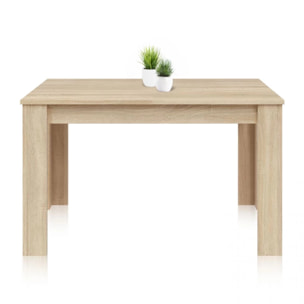 Mesa de comedor extensible roble canadian 140-190x90 cm Danna Roble Canadian