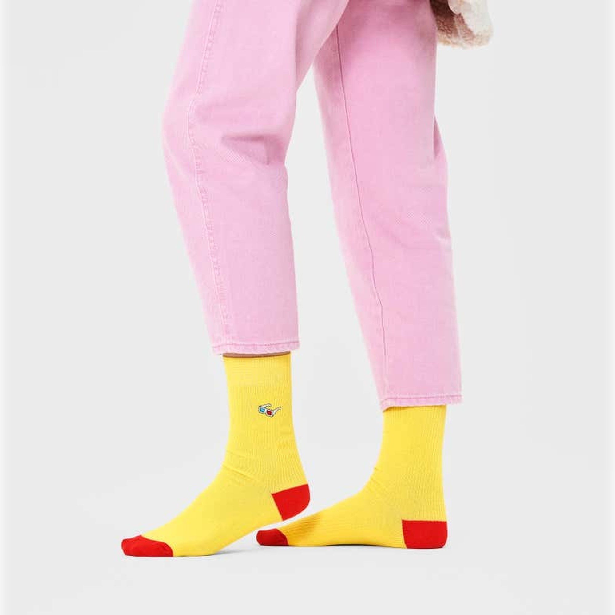 Set de 5 pares de calcetines - diseños "Thumbs Up", "Palmeras" y "3D Glasses"